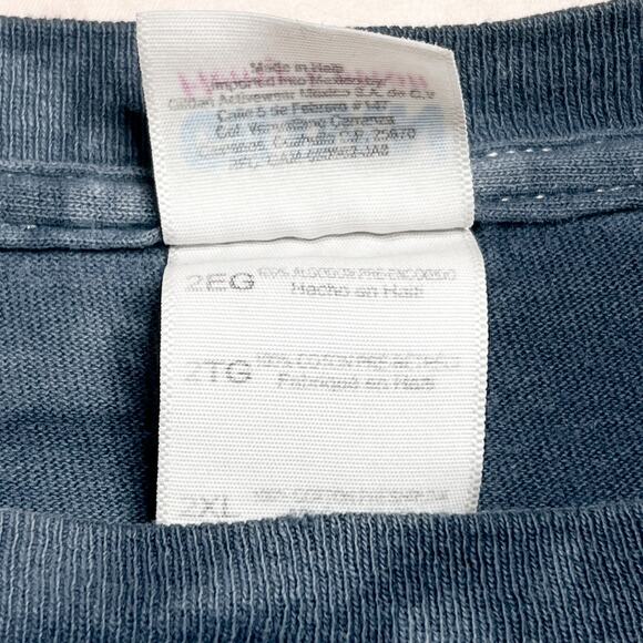 Vintage Y2K Tie Dye Bald Eagle Dream Catcher T-Shirt Gray Short Sleeve Men's 2XL - Picture 5 of 7